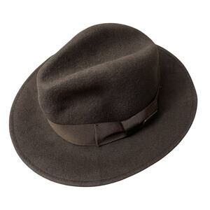 Indana Jones Wool Fedora Hat Medium Felt Ribbon Costume Cosplay Lucasfilm
